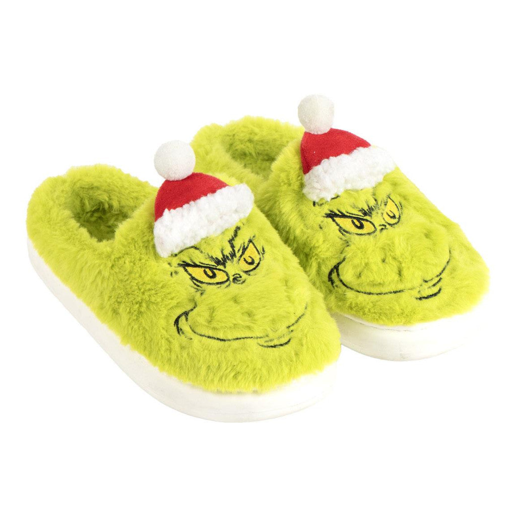Grinča Ziemassvētku vecīša cepures pieaugušo ziemas čības 40./41. izmērs