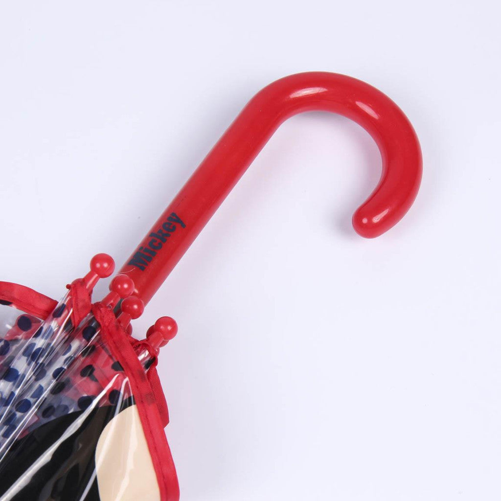 Disney Mickey bērnu caurspīdīgais lietussargs √ò71 cm