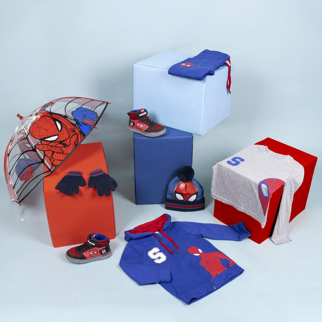 Zirnekļcilvēka Web-Slinger bērnu caurspīdīgais lietussargs √ò71 cm