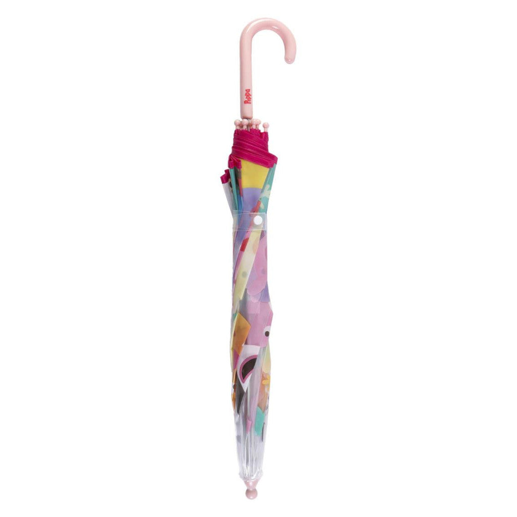 Peppa Pig Buddies bērnu caurspīdīgais lietussargs √ò71 cm