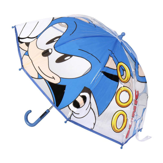 Sonic the Hedgehog Ring caurspīdīgs bērnu lietussargs √ò71 cm
