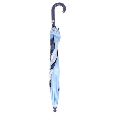 Zils bērnu caurspīdīgs lietussargs √ò71 cm