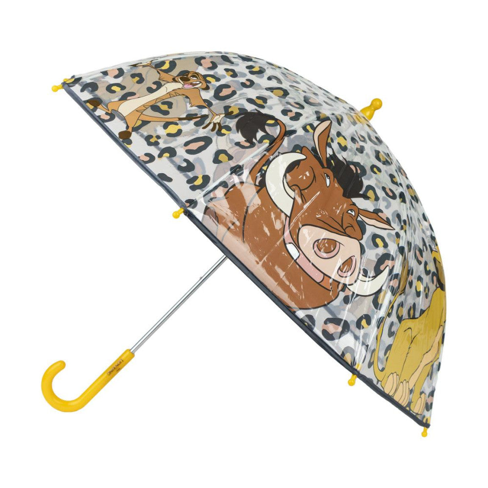 Disney Lauvu karalis Plankumainais Bērnu Caurspīdīgais Lietussargs √ò74 cm