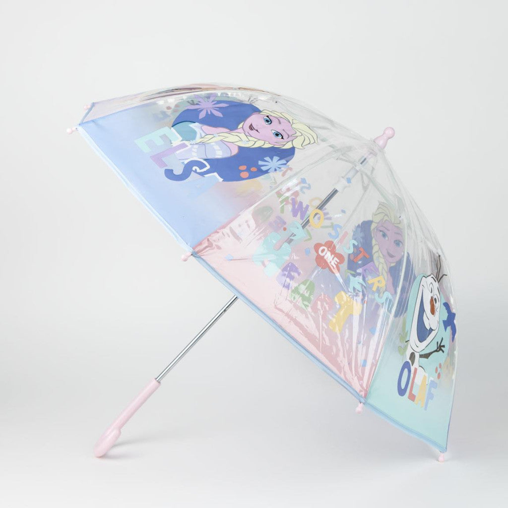 Disney Frozen bērnu caurspīdīgais lietussargs √ò71 cm