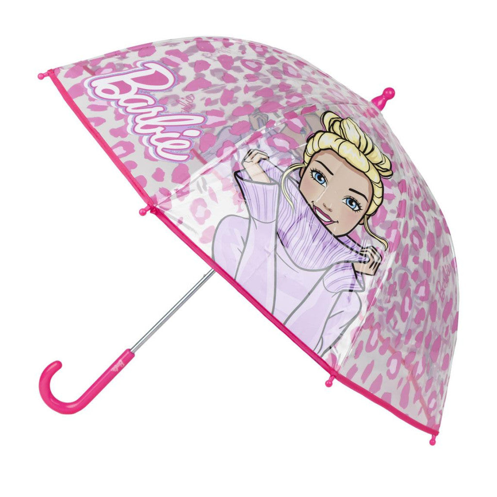 Barbie Glam bērnu caurspīdīgais lietussargs √ò71 cm
