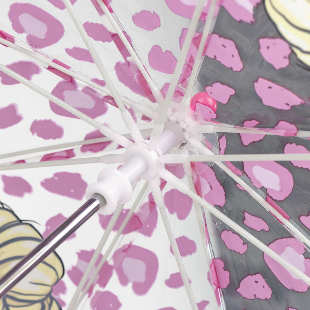 Barbie Glam bērnu caurspīdīgais lietussargs √ò71 cm
