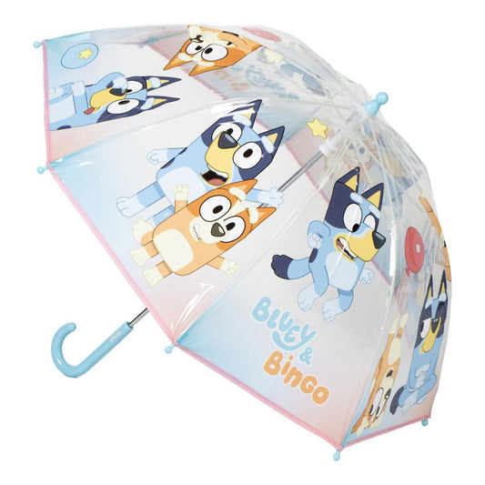 Bluey Bingo bērnu caurspīdīgais lietussargs √ò71 cm