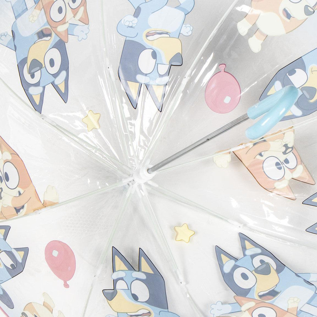 Bluey Bingo bērnu caurspīdīgais lietussargs √ò71 cm