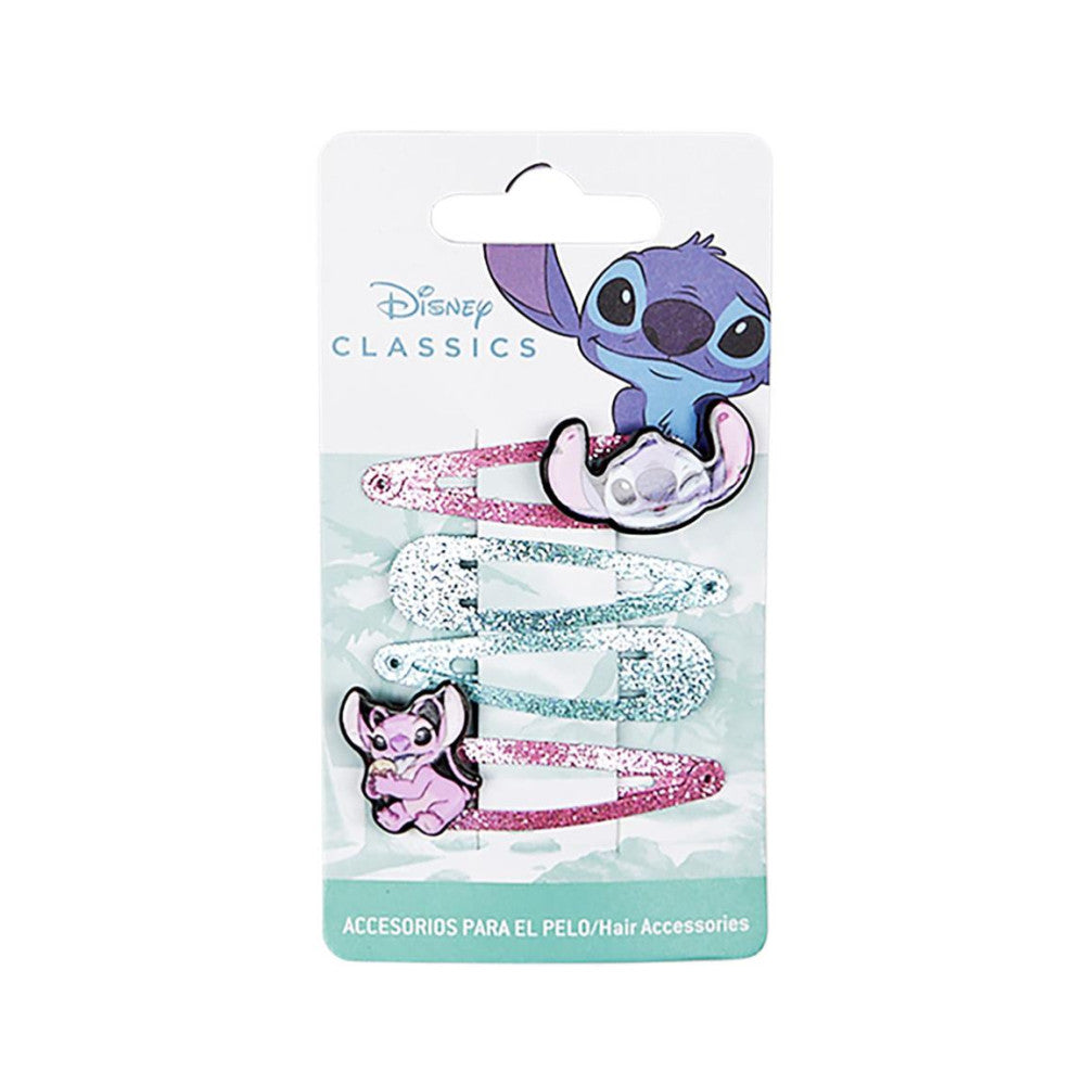 Disney Lilo un Stitch matu sprādžu komplekts, 4 daļas