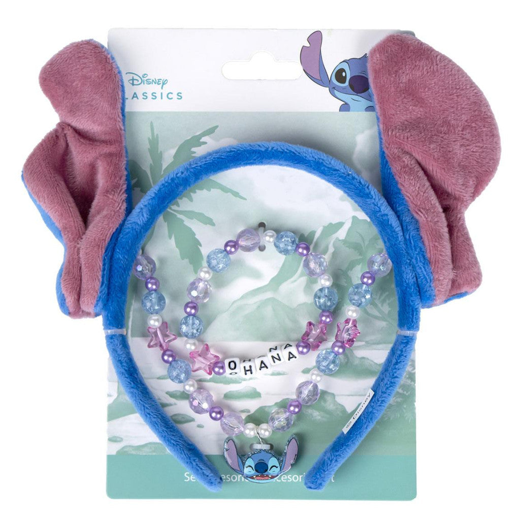 Disney Lilo un Stitch Ohana rotaslietu un galvas saites komplekts