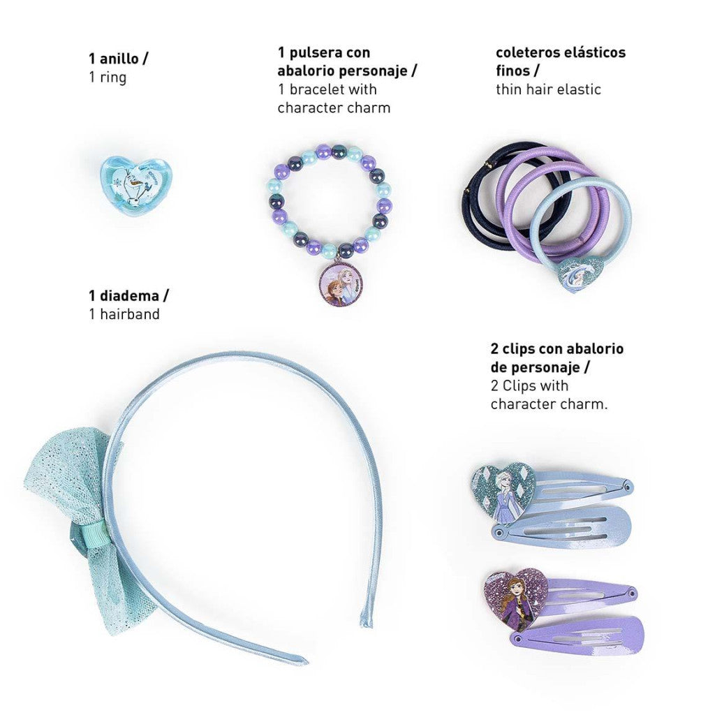 Disney Frozen matu aksesuāru komplekts “On-the-Go”