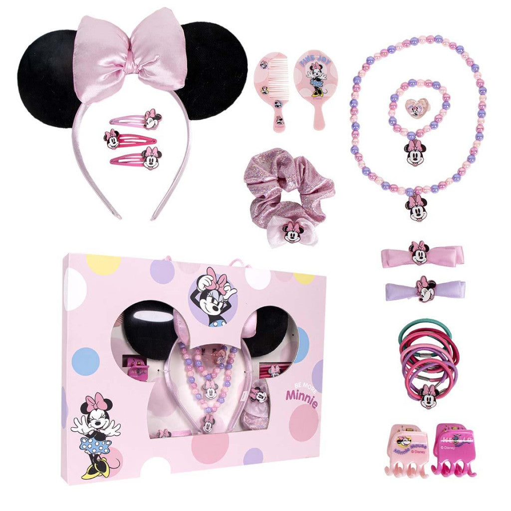 Disney Minnijas pārvērtību rotaslietu un matu aksesuāru komplekts