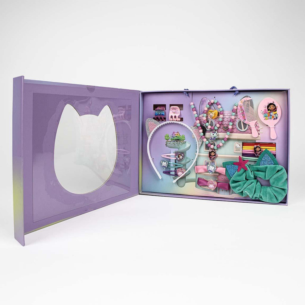 Gabby's Dollhouse Cat-tastic rotaslietu un matu aksesuāru komplekts