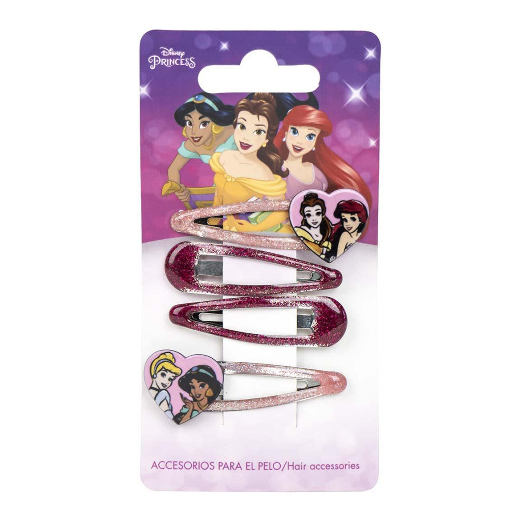 Disney Princess Besties matu sprādžu komplekts, 4 daļas