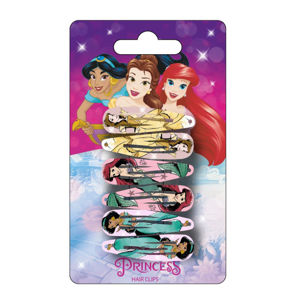 Disney Princess Besties matu sprādžu komplekts 6 gab.