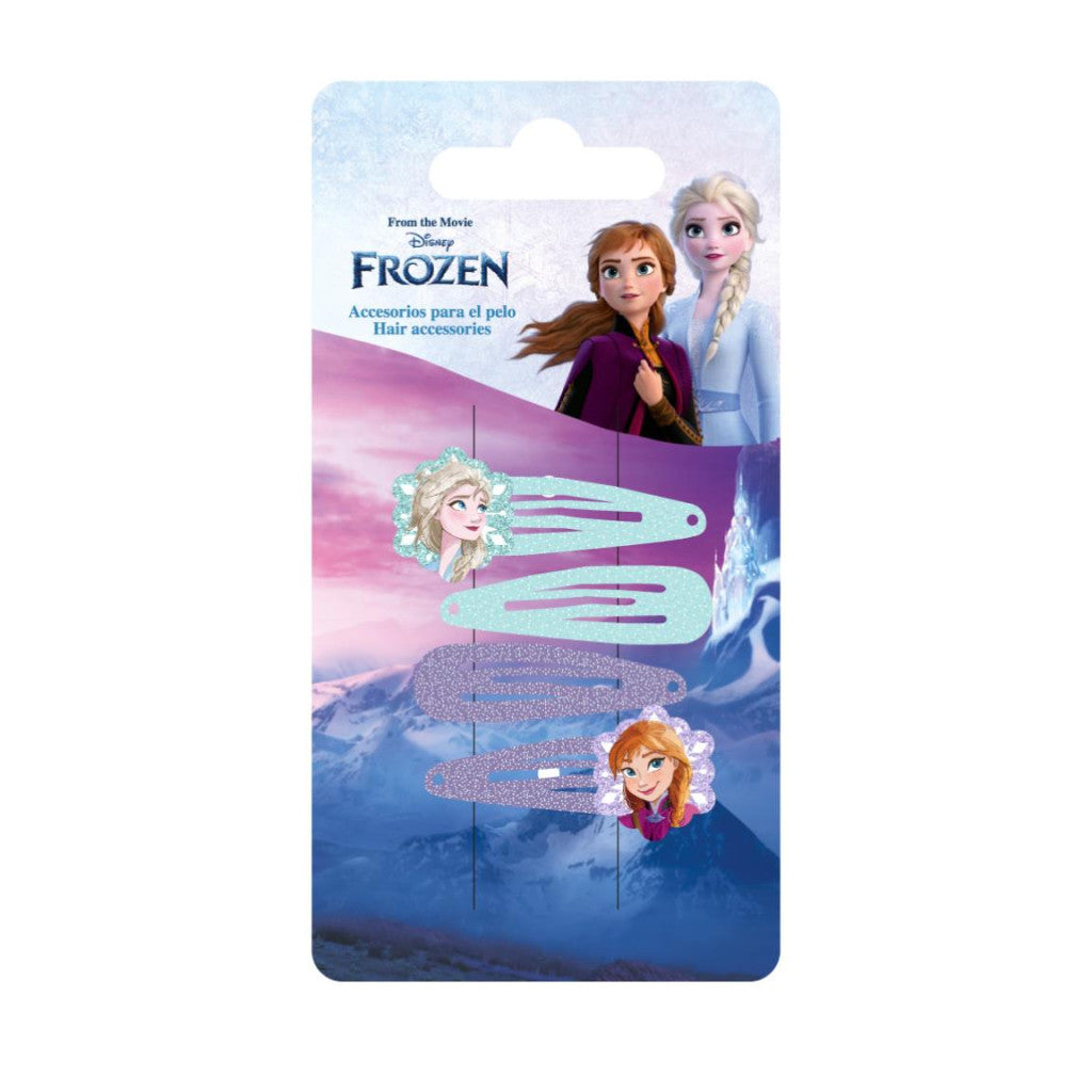 Disney Frozen sniegpārslu matu sprādžu komplekts (4 gab.)