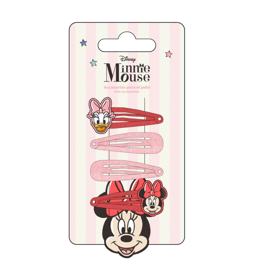 Disney Minnie Daisy matu sprādžu komplekts (4 gab.)