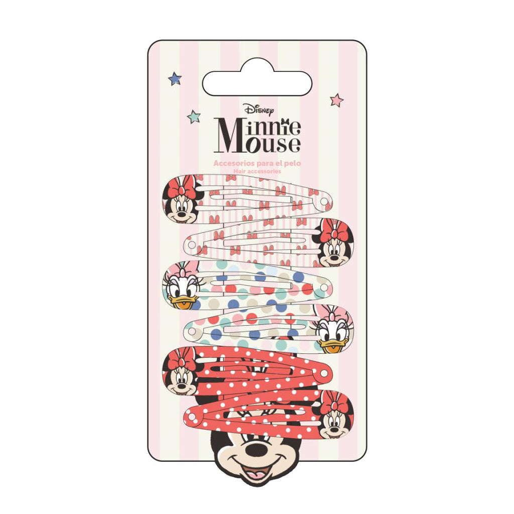 Disney Minnie Daisy 6 matu sprādžu komplekts