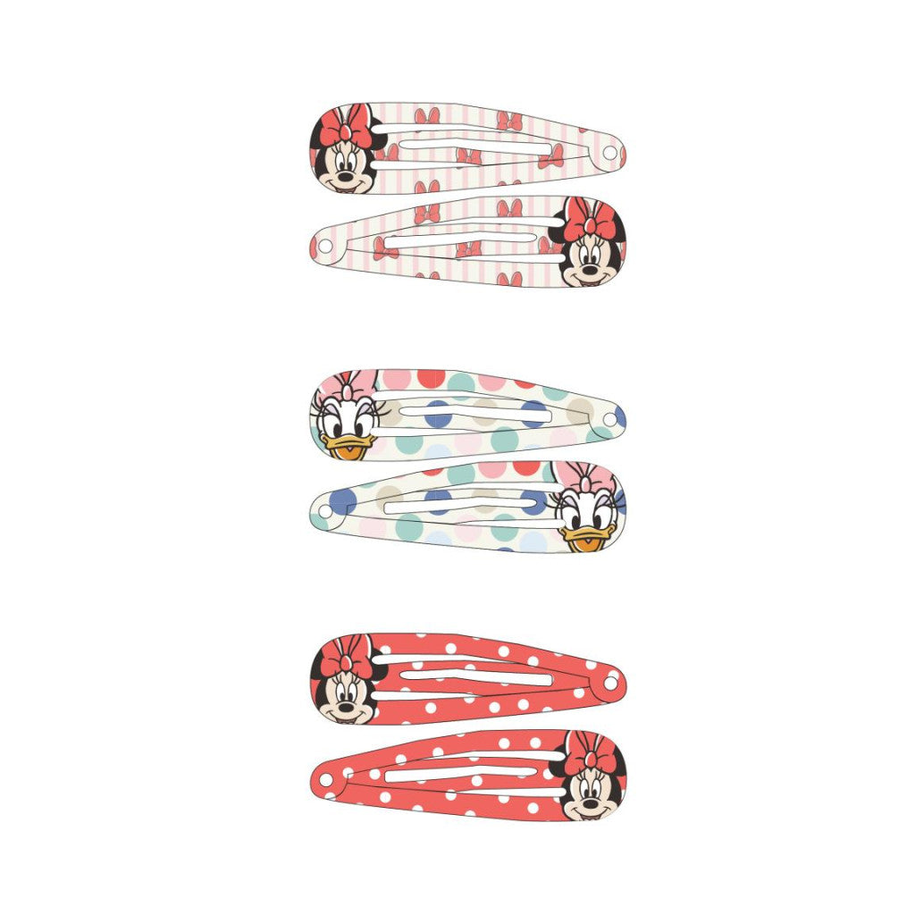 Disney Minnie Daisy 6 matu sprādžu komplekts