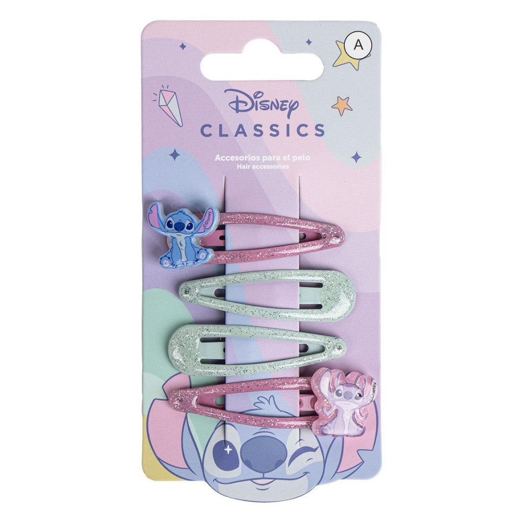Disney Lilo un Stitch eņģeļu matu sprādžu komplekts, 4 daļas
