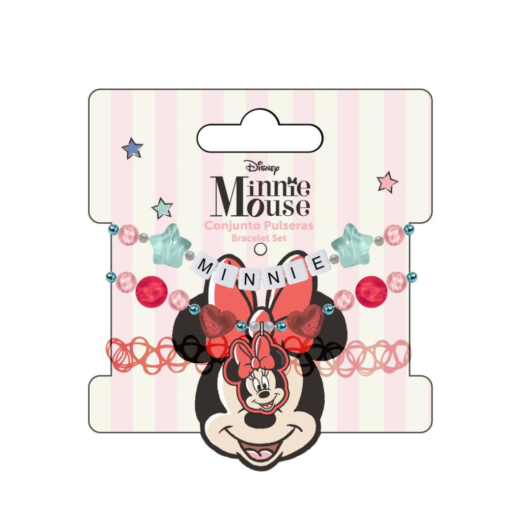Disney Minnie rokassprādžu komplekts, 3 daļas