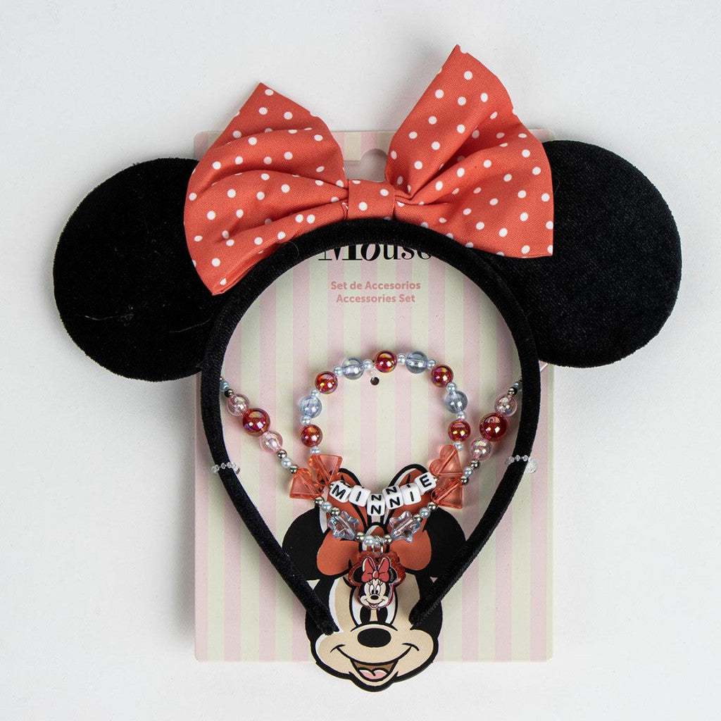 Disney Minnijas ausu rotaslietu un galvas saites komplekts