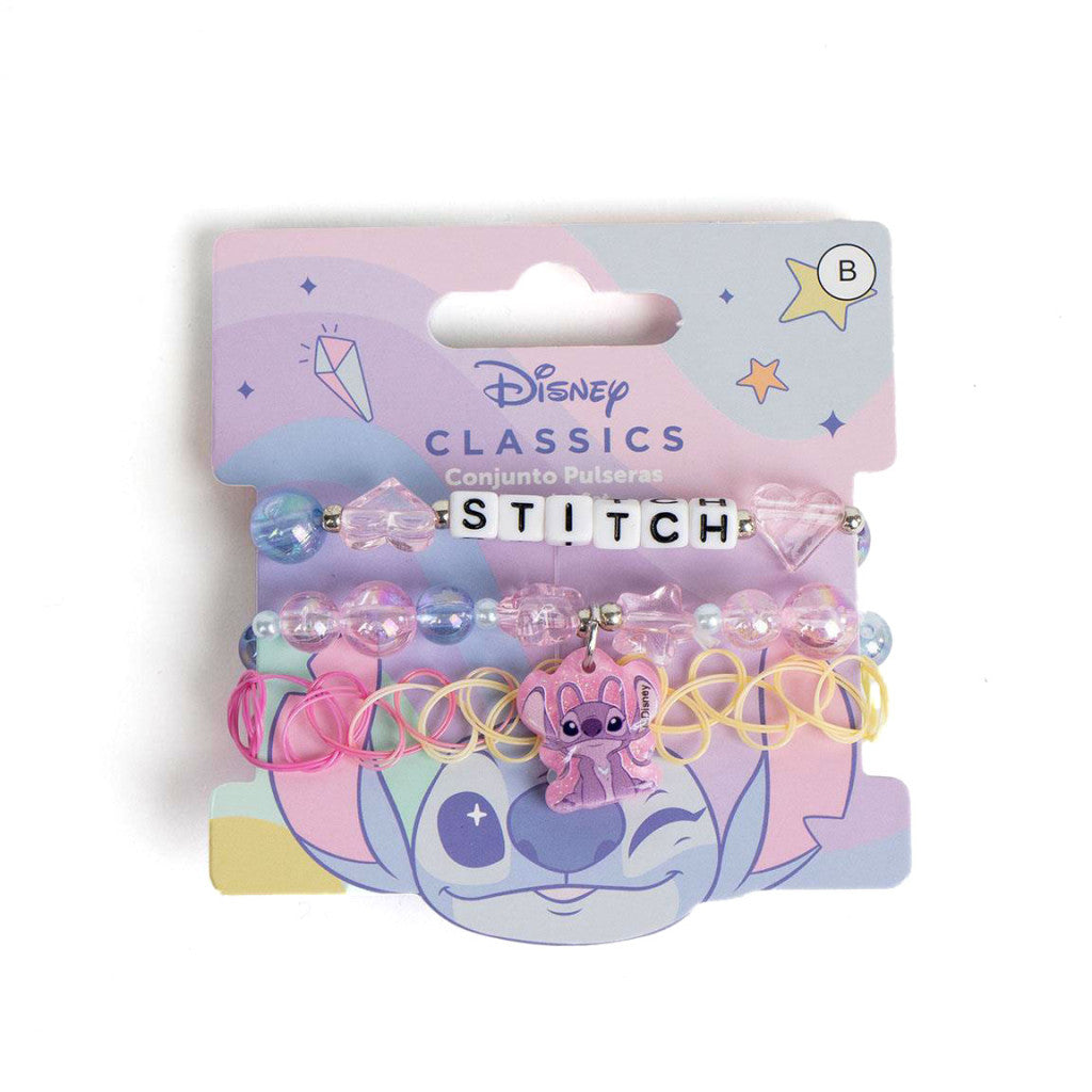 Disney Lilo un Stitch eņģeļu rokassprādžu komplekts (3 gab.)