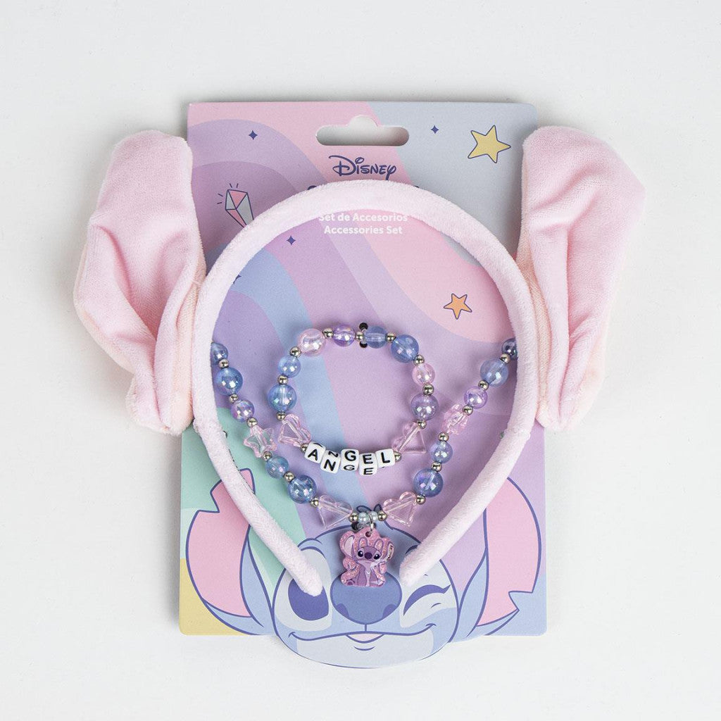 Disney Lilo un Stitch eņģeļu rotaslietu un galvas saites komplekts
