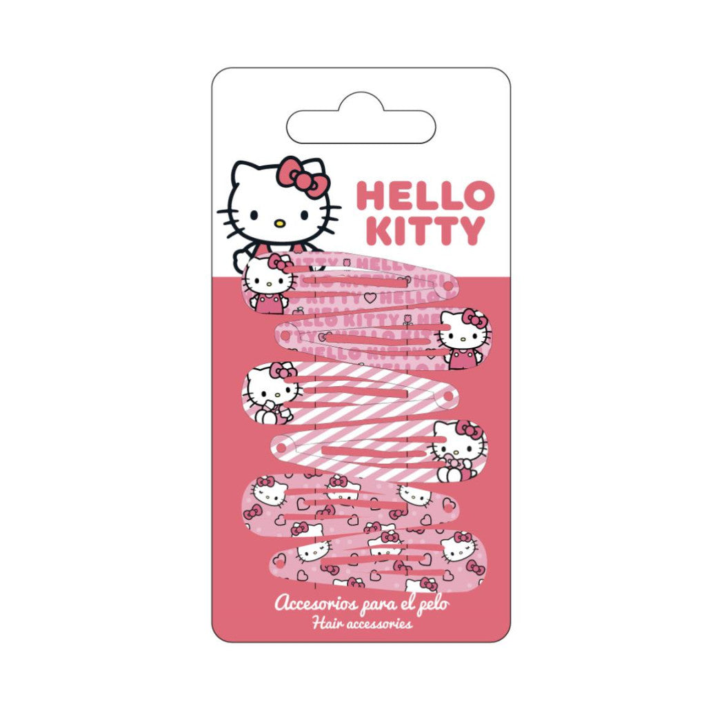 Hello Kitty Sweet 6 matu sprādžu komplekts