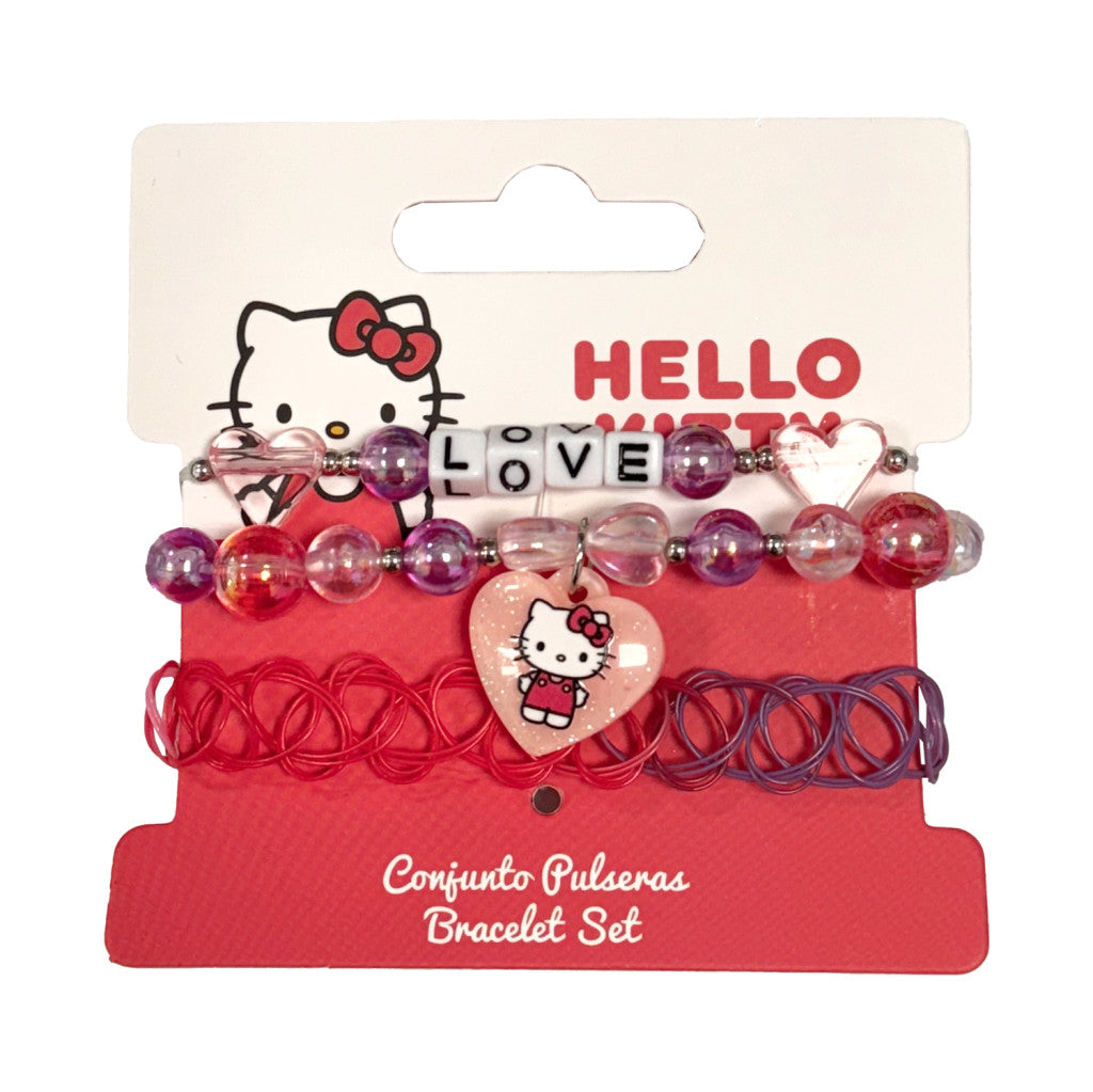 Hello Kitty saldo rokassprādžu komplekts 3 gab.