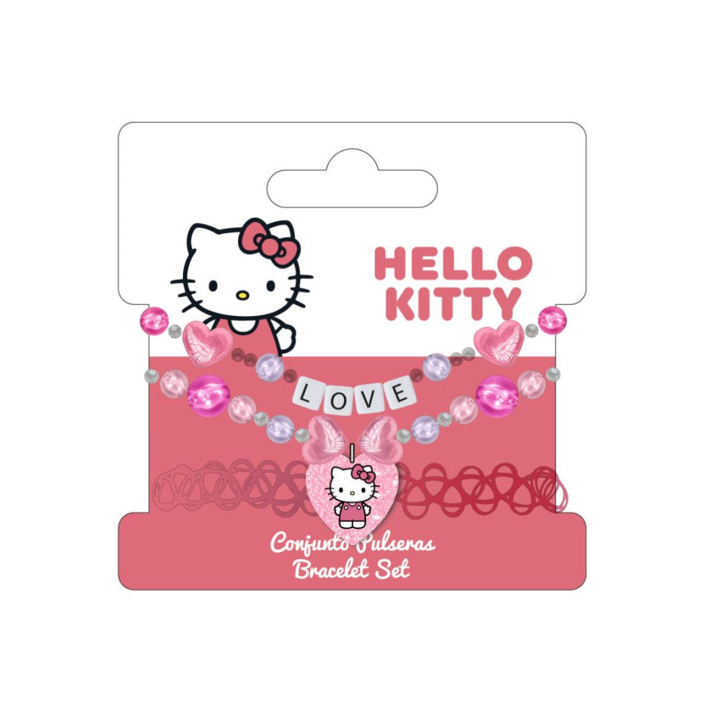 Hello Kitty saldo rokassprādžu komplekts 3 gab.