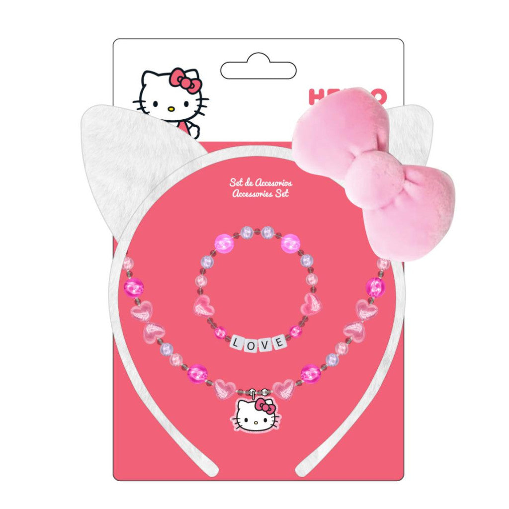Hello Kitty Sweet rotaslietu un galvas saites komplekts