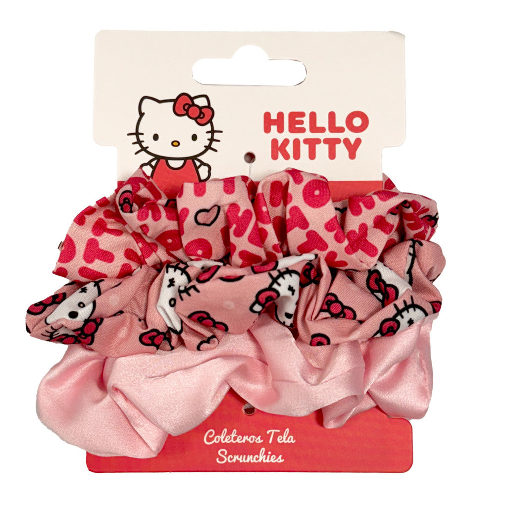 Hello Kitty matu gumijas (3 gab.)