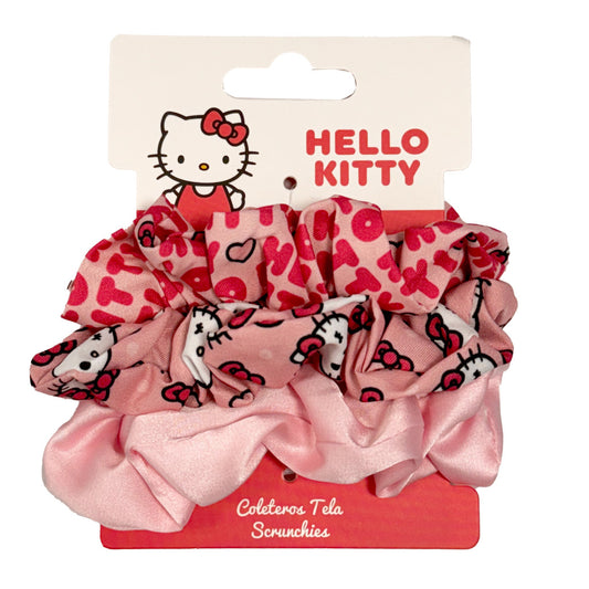 Hello Kitty matu gumijas (3 gab.)