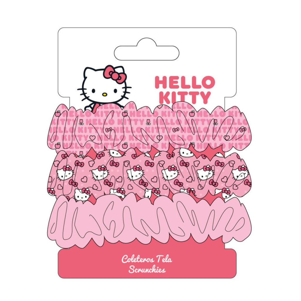 Hello Kitty matu gumijas (3 gab.)