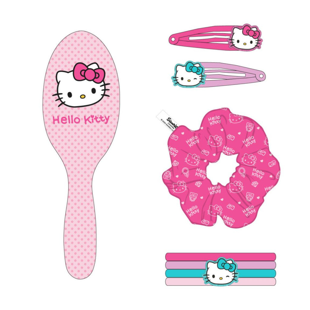 Hello Kitty matu aksesuāru komplekts