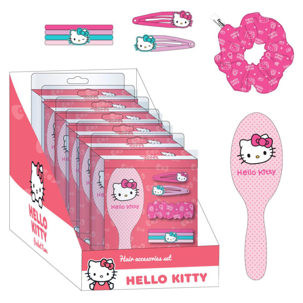 Hello Kitty matu aksesuāru komplekts