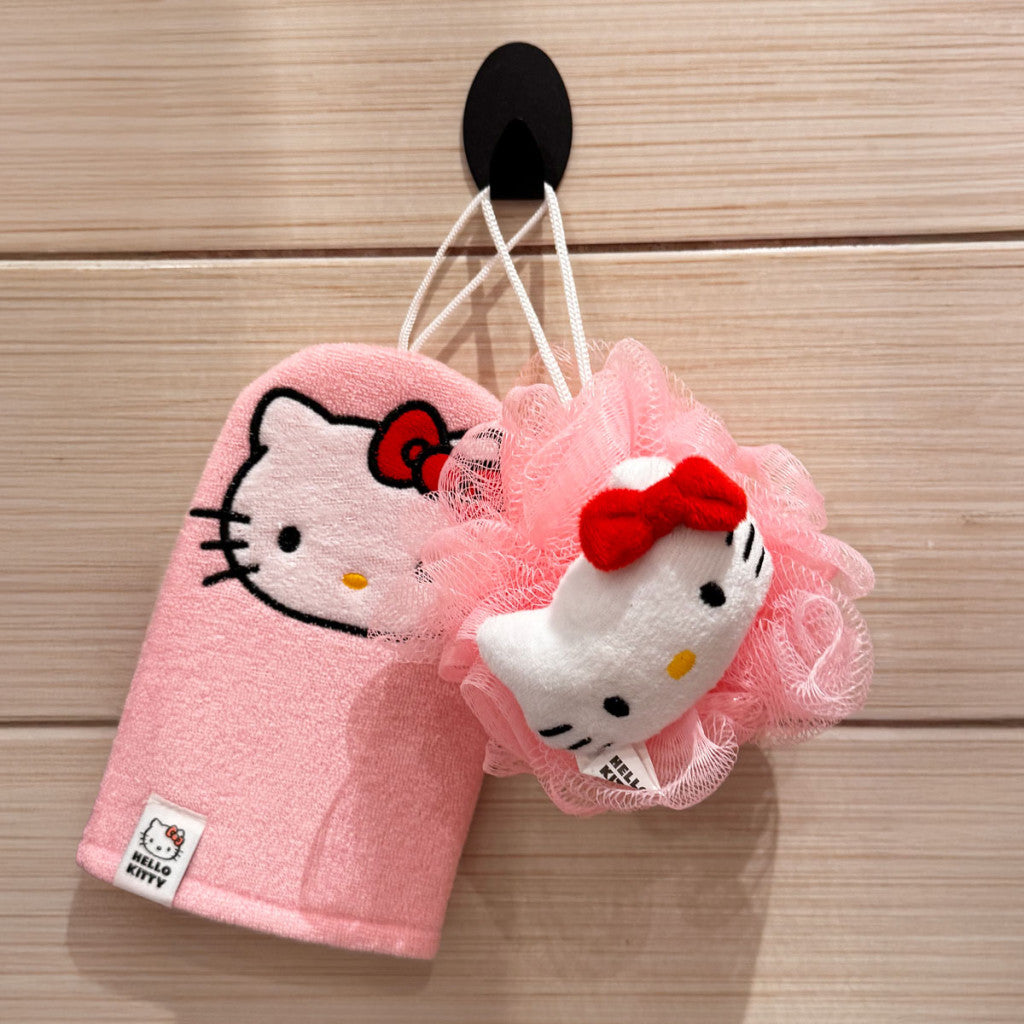 Hello Kitty mazgāšanas cimdiņš