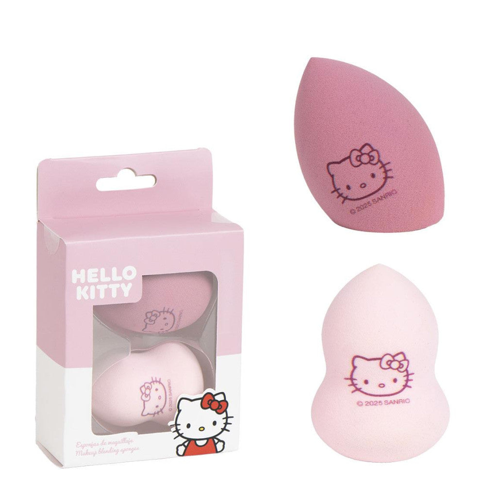 Hello Kitty kosmētikas sūklīšu komplekts, 2 gabali