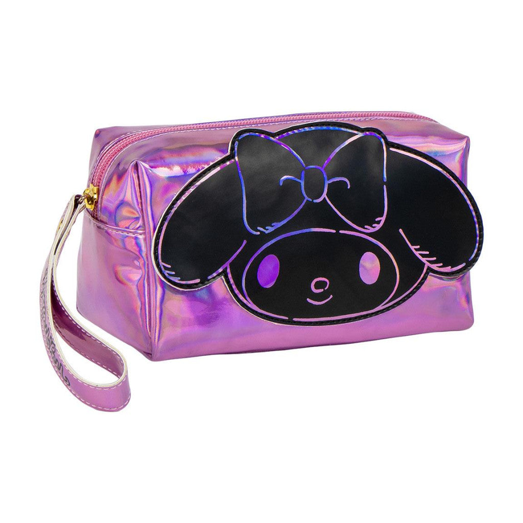 Hello Kitty My Melody hologrāfiskā kosmētikas somiņa 18 cm