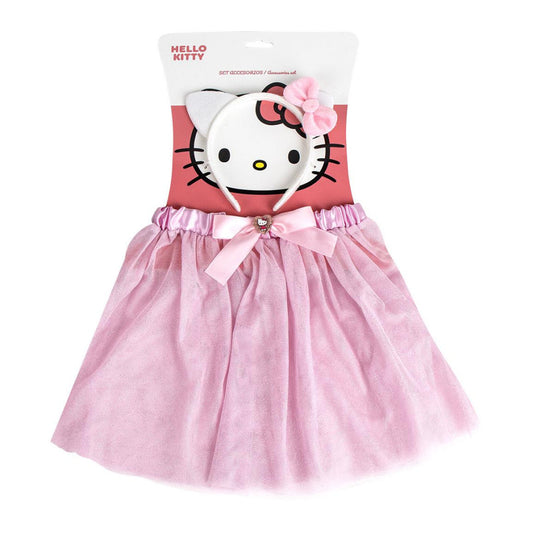Hello Kitty bērnu svārku un galvas saites komplekts
