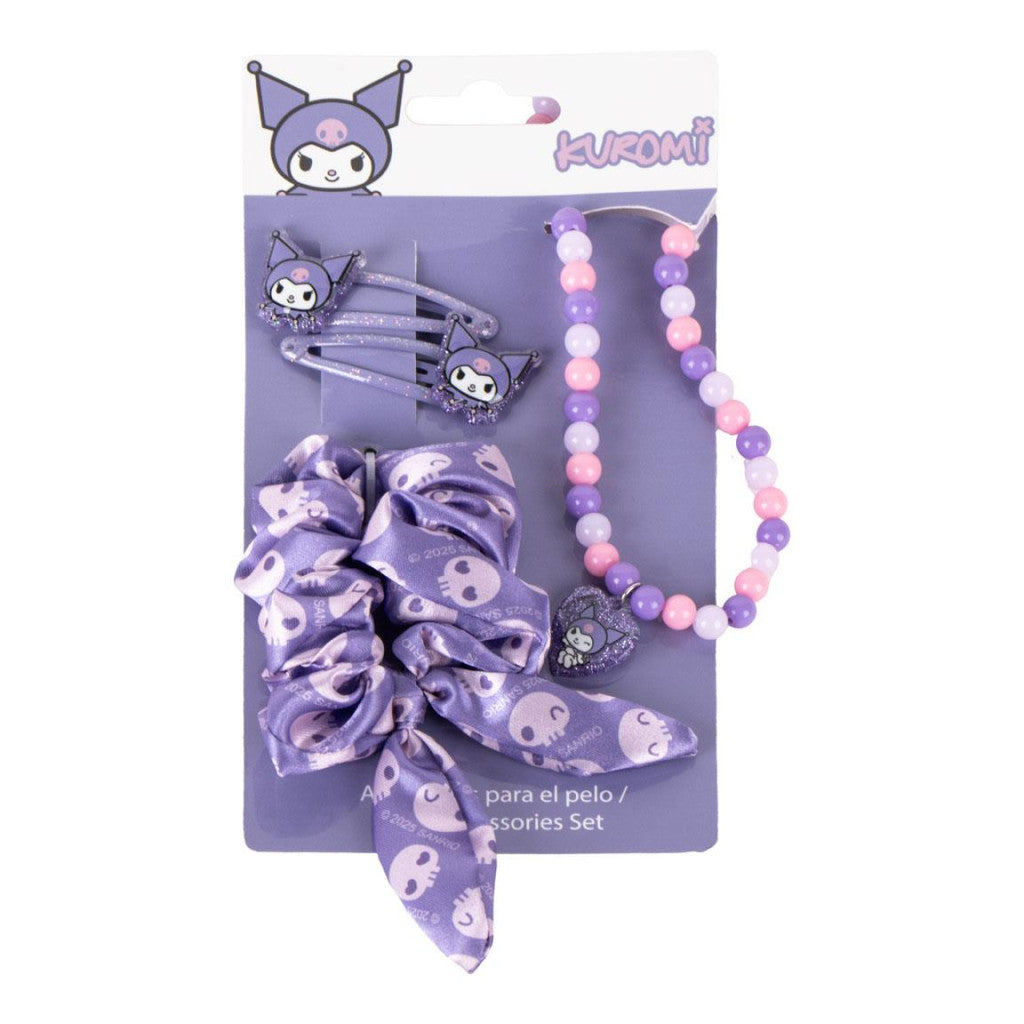 Hello Kitty Kuromi kaklarotu un matu aksesuāru komplekts