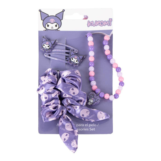 Hello Kitty Kuromi kaklarotu un matu aksesuāru komplekts