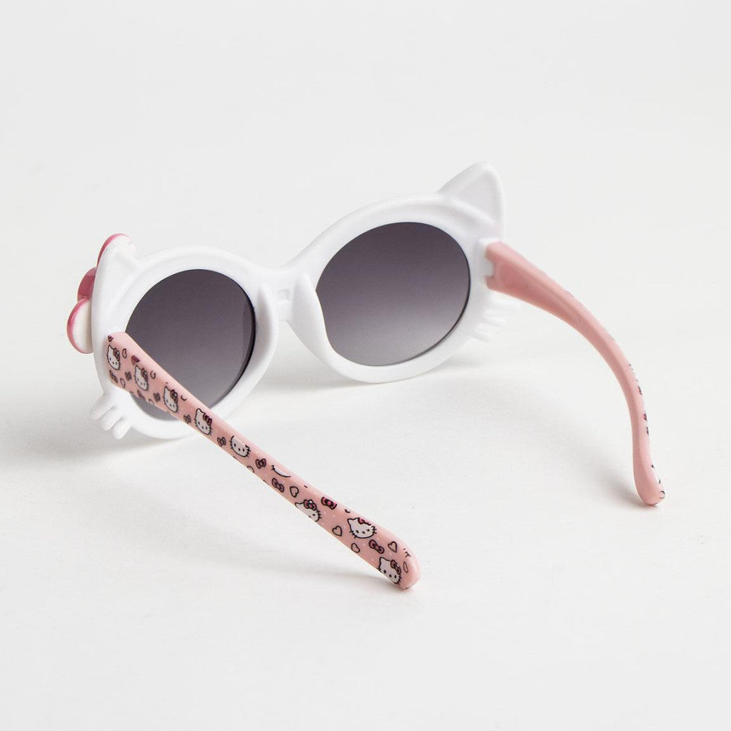 Hello Kitty baltas saulesbrilles