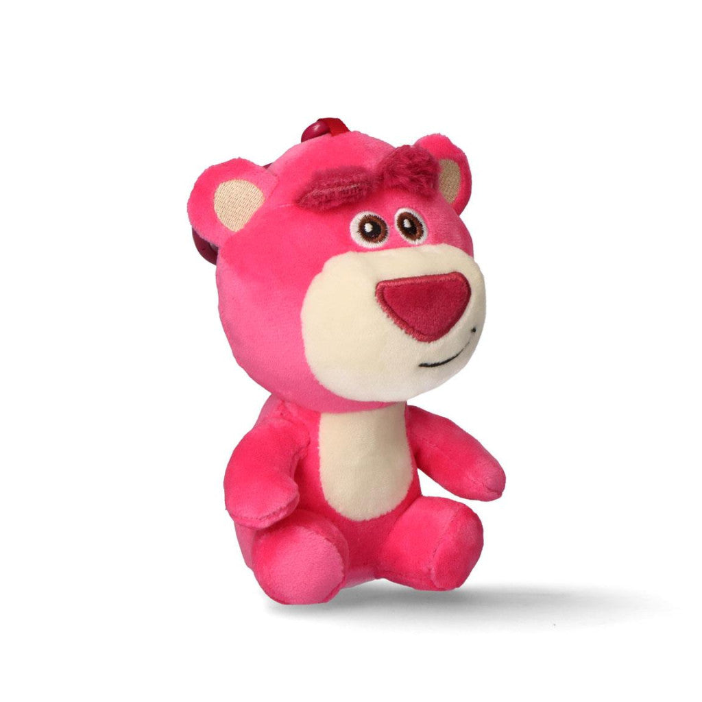 Disney Rotaļlietu stāsts Lotso 3D plīša figūriņa ar pakaramo, somas piekariņu 13 cm