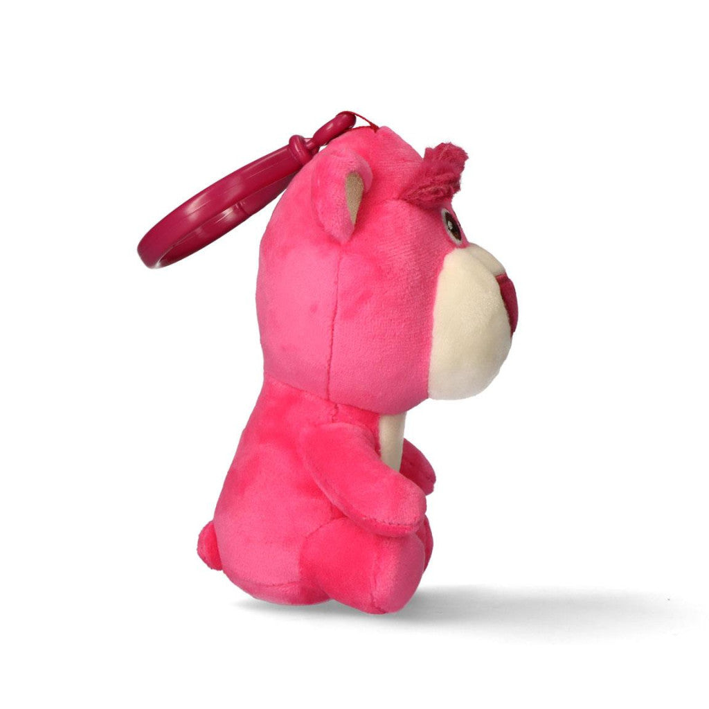 Disney Rotaļlietu stāsts Lotso 3D plīša figūriņa ar pakaramo, somas piekariņu 13 cm