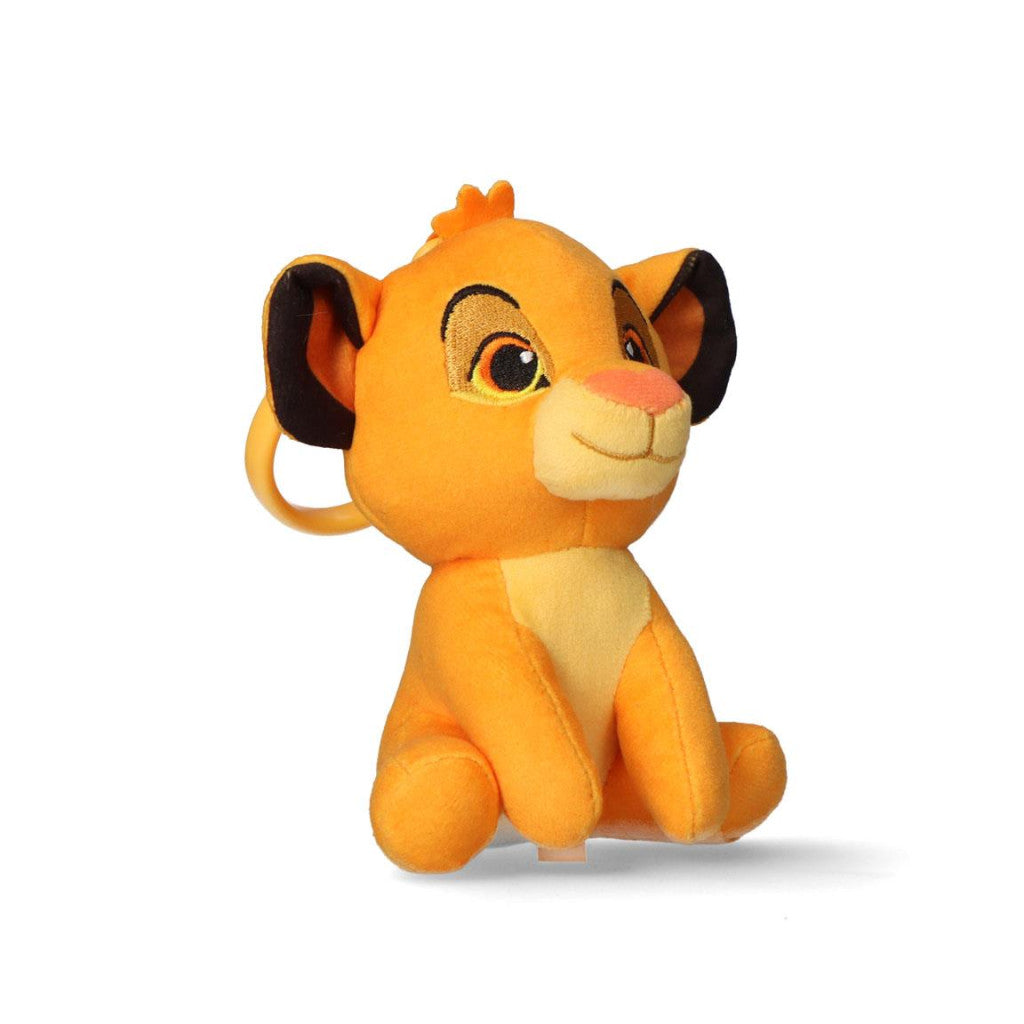Disney Lauvu karaļa Simbas 3D plīša figūriņa ar pakaramo, somas dekorāciju 13 cm