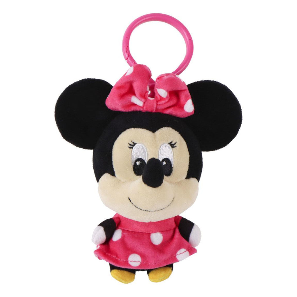 Disney Minnie Smile 3D plīša figūriņa ar pakaramo, somas piekariņu 13 cm