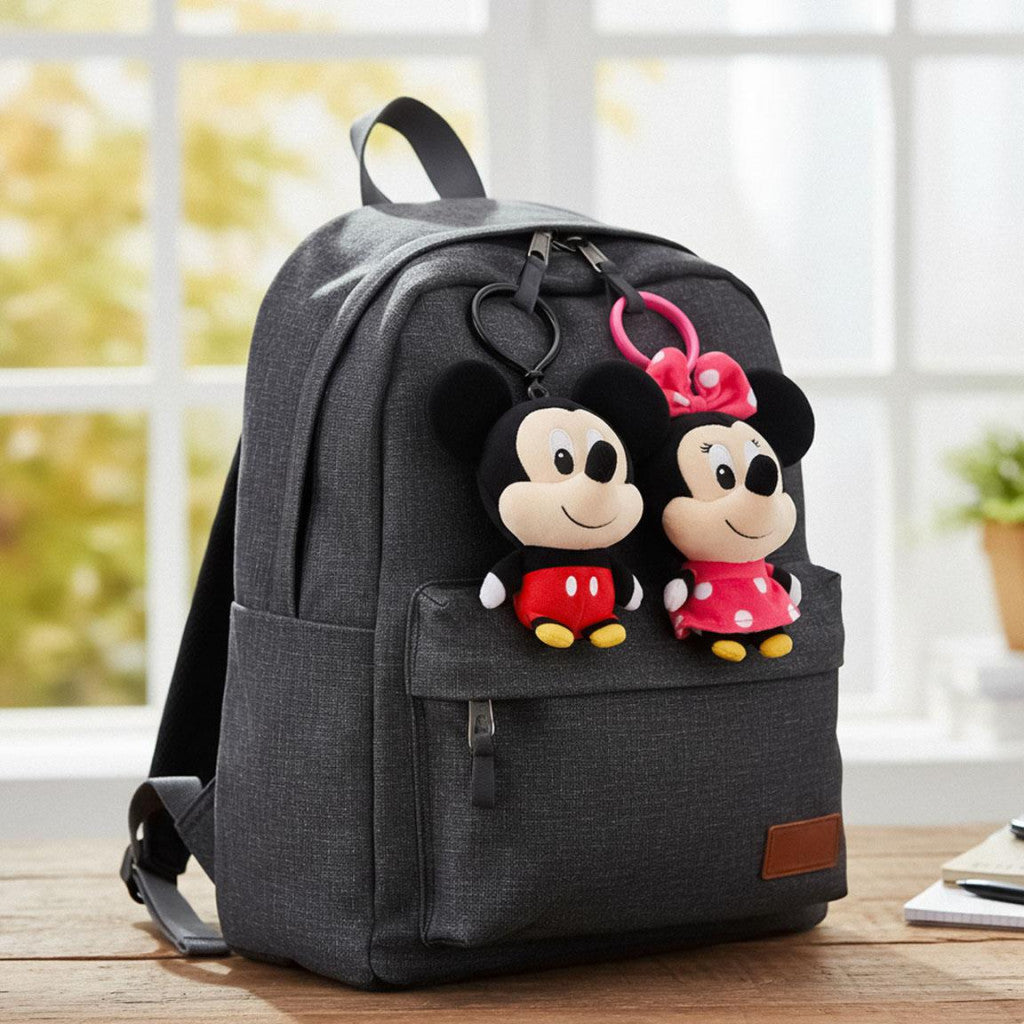 Disney Minnie Smile 3D plīša figūriņa ar pakaramo, somas piekariņu 13 cm