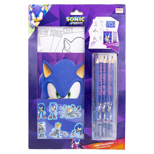 Sonic the Hedgehog Prime kancelejas preču komplekts